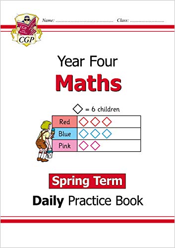 KS2 Maths Year 4 Daily Practice Book: Spring Term (CGP Year 4 Daily Workbooks)